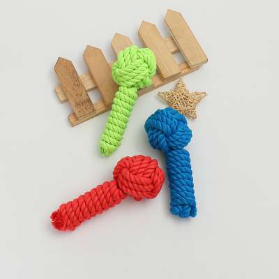 Pet Dog Rope Chew Toys with Ball for Fun